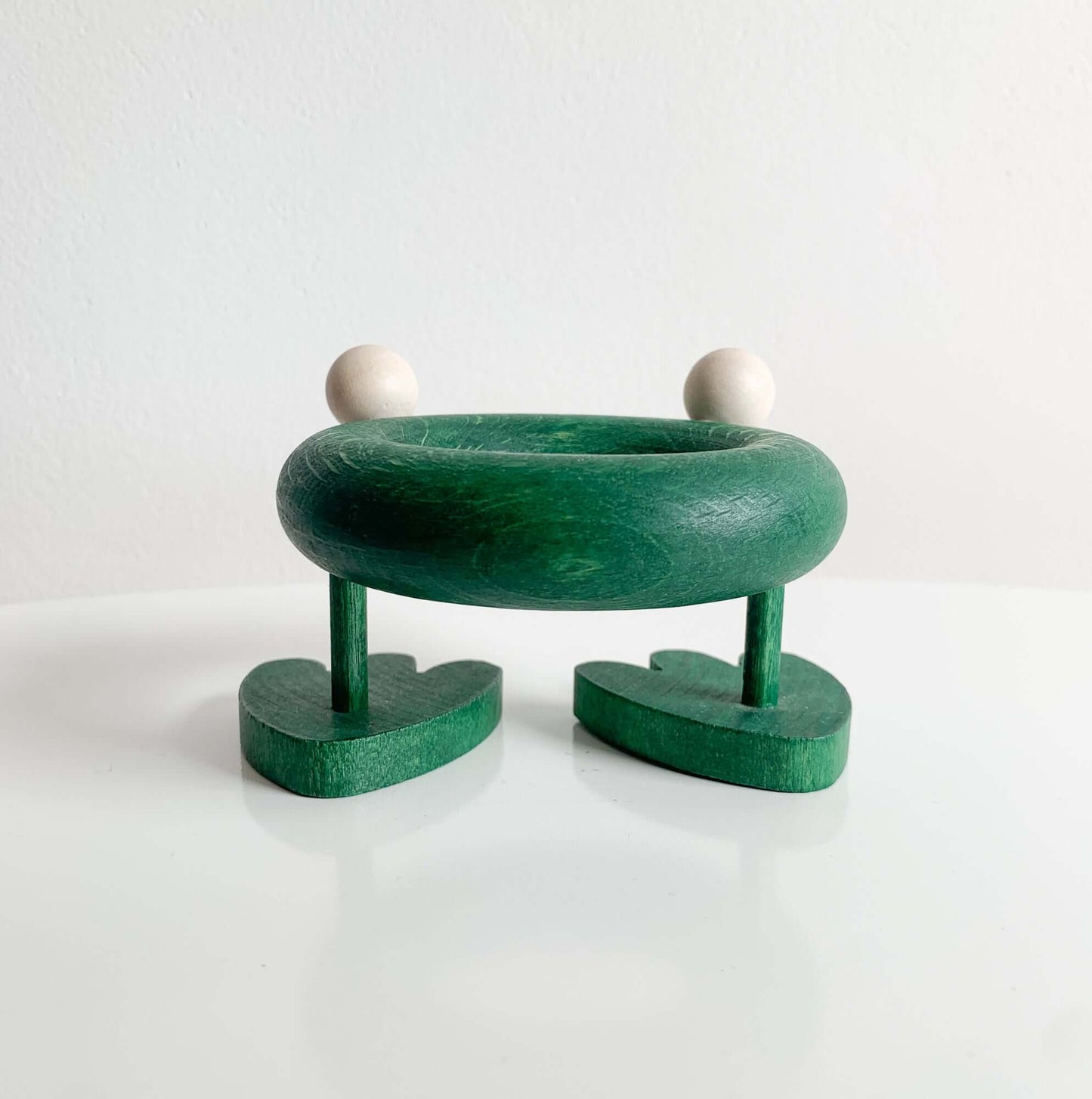 Aarikka Finnland | Froschfigur aus Holz, handgefertigt
