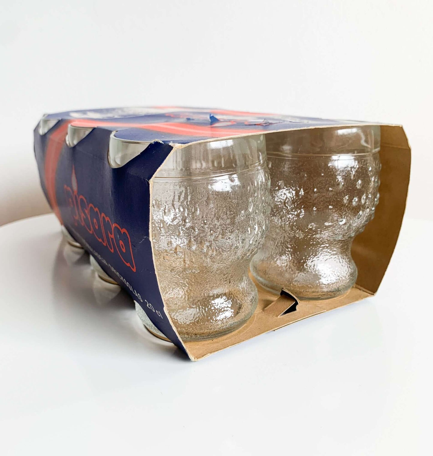 Riihimäen Lasi | Pisara glasses, set 6, original box