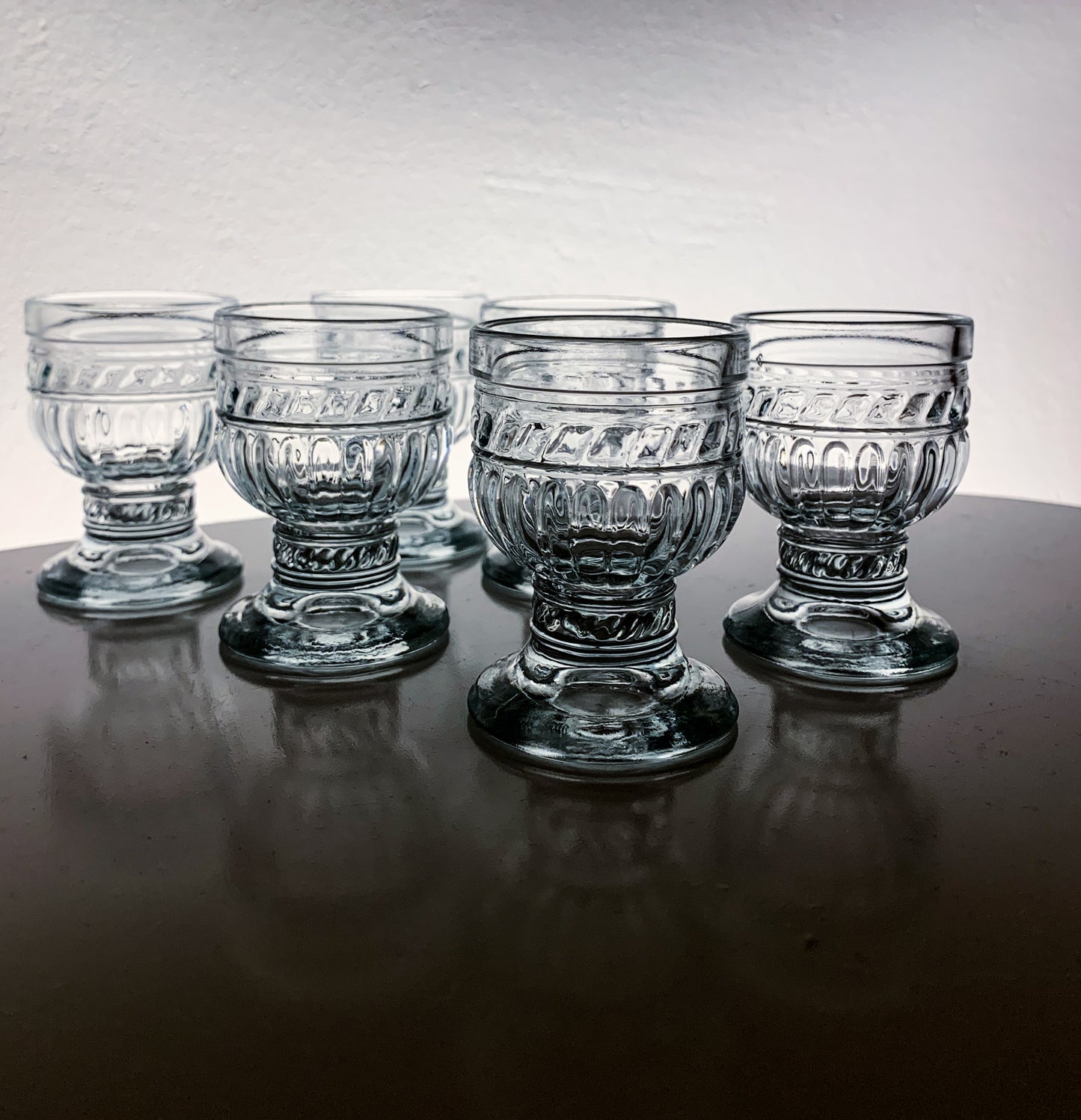 Riihimäen Lasi | Full Set 6 spirits glasses Olga