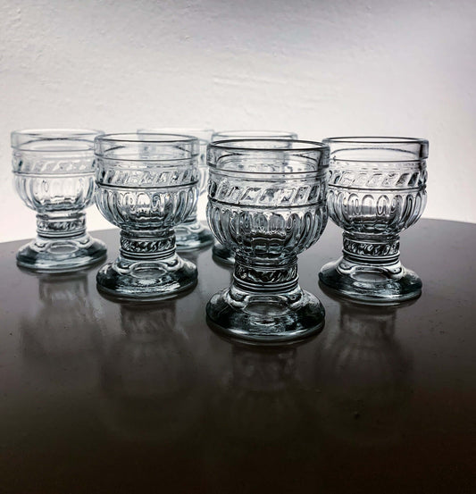 Riihimäen Lasi | Full Set 6 spirits glasses Olga