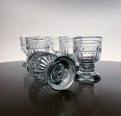 Riihimäen Lasi | Full Set 6 spirits glasses Olga