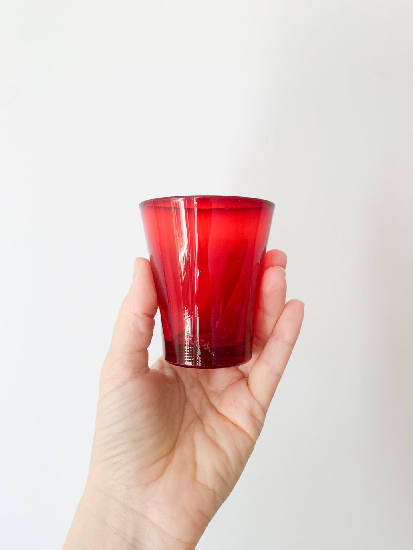 Riihimäen Lasi | Set of 4 coloured glasses, 1950s