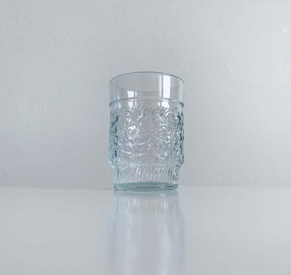 Vintage 4 Water Glasses Riihimaki Viola Series, 1970s Finland