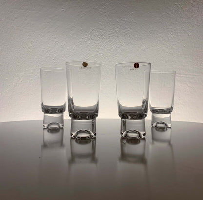 Tapio Wirkkala Iittala, 4 Shot Glasses Set Future Series