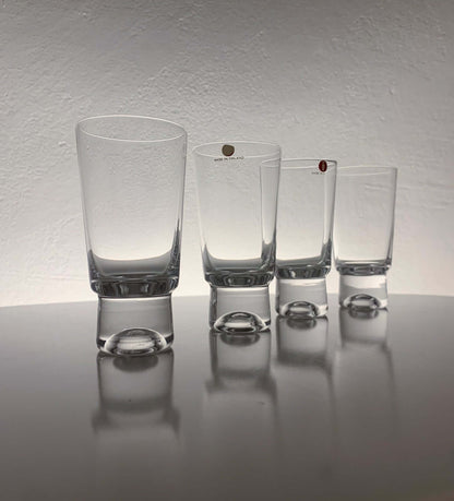 Tapio Wirkkala Iittala, 4 Shot Glasses Set Future Series