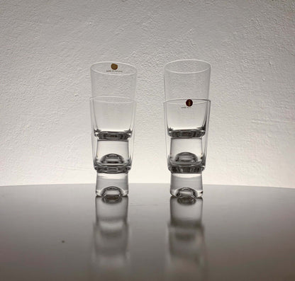 Tapio Wirkkala Iittala, 4 Shot Glasses Set Future Series