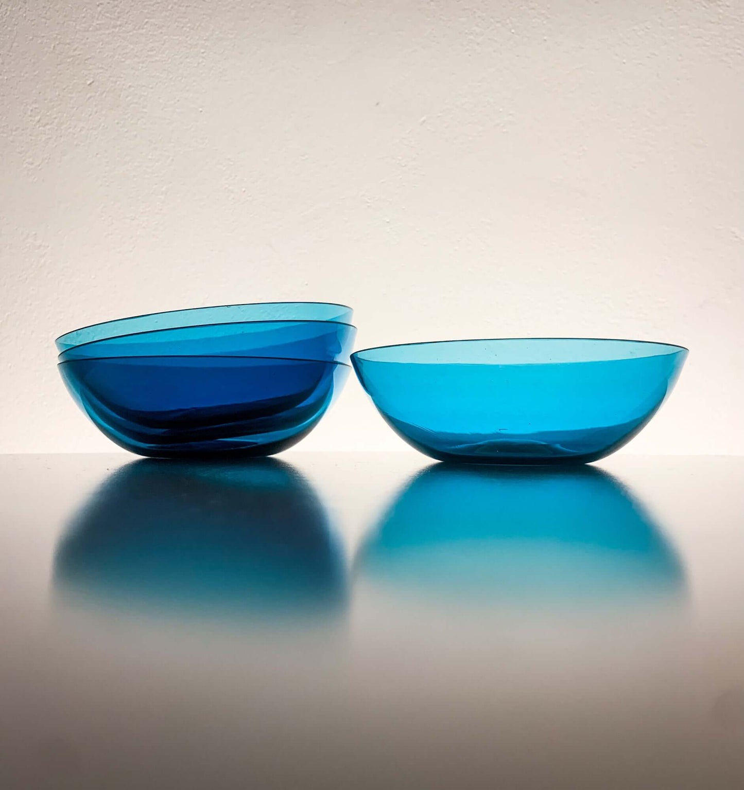 Riihimäki Helena Tynell | 4 Turquoise dessert bowls