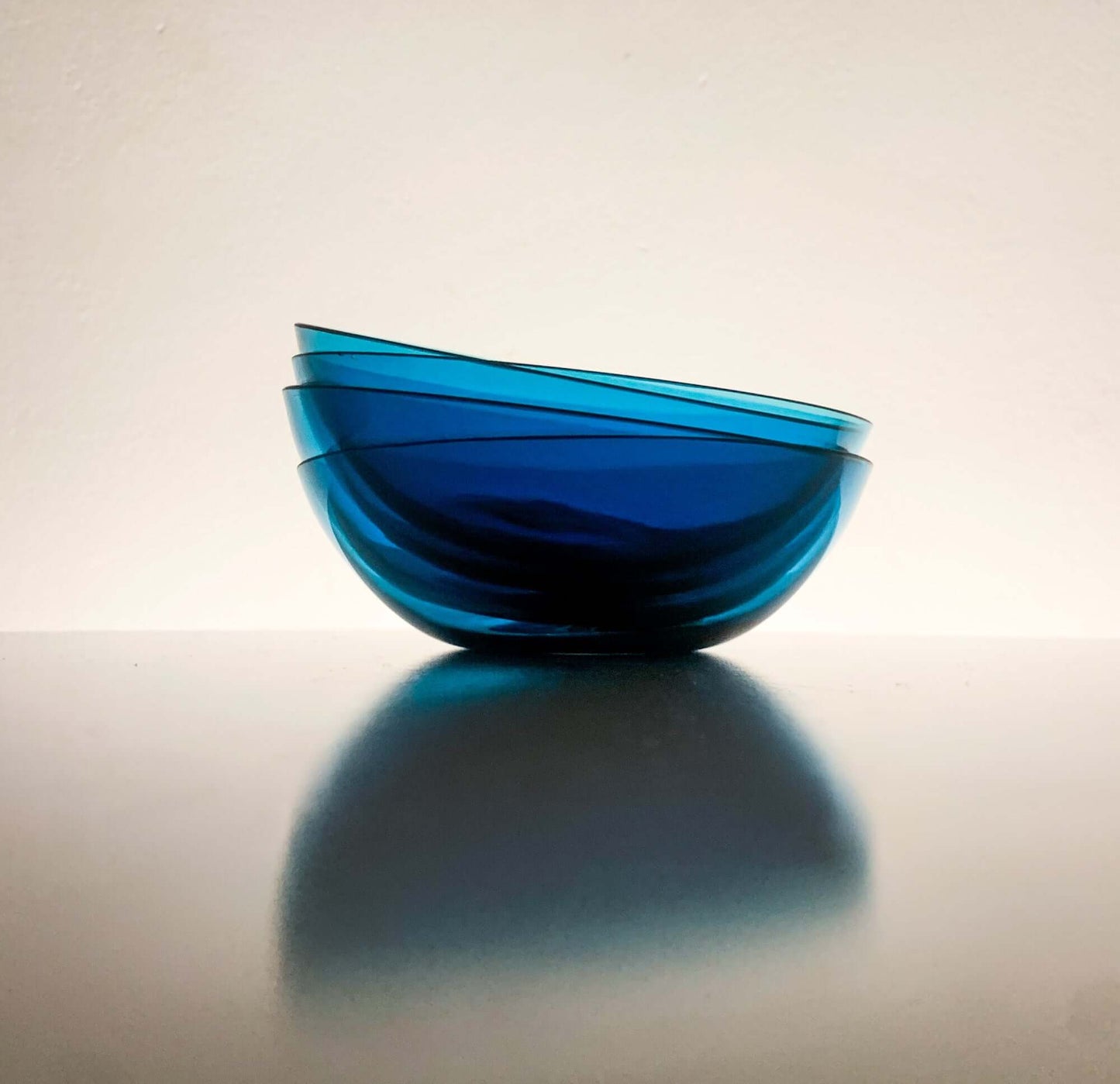 Riihimäki Helena Tynell | 4 Turquoise dessert bowls