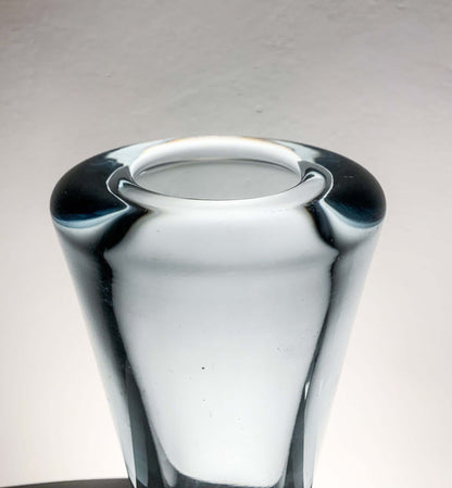 Per Lutken Holmegaard, vase Umanak Aqua 18 cm