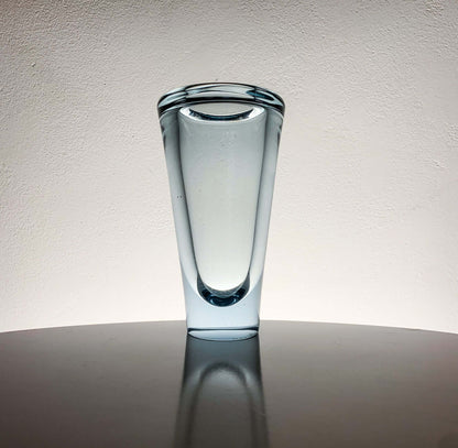 Per Lutken Holmegaard, vase Umanak Aqua 18 cm