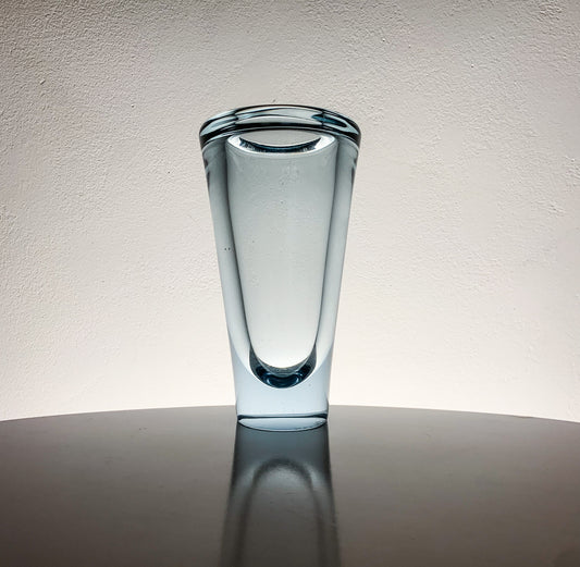 Per Lutken Holmegaard, vase Umanak Aqua 18 cm
