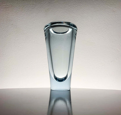 Per Lutken Holmegaard, vase Umanak Aqua 18 cm