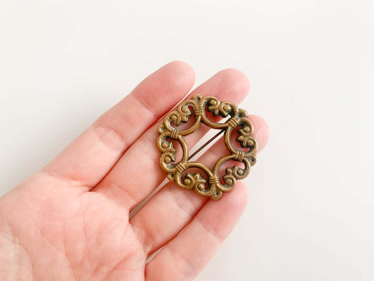 Vintage bronze jewelry Viking style