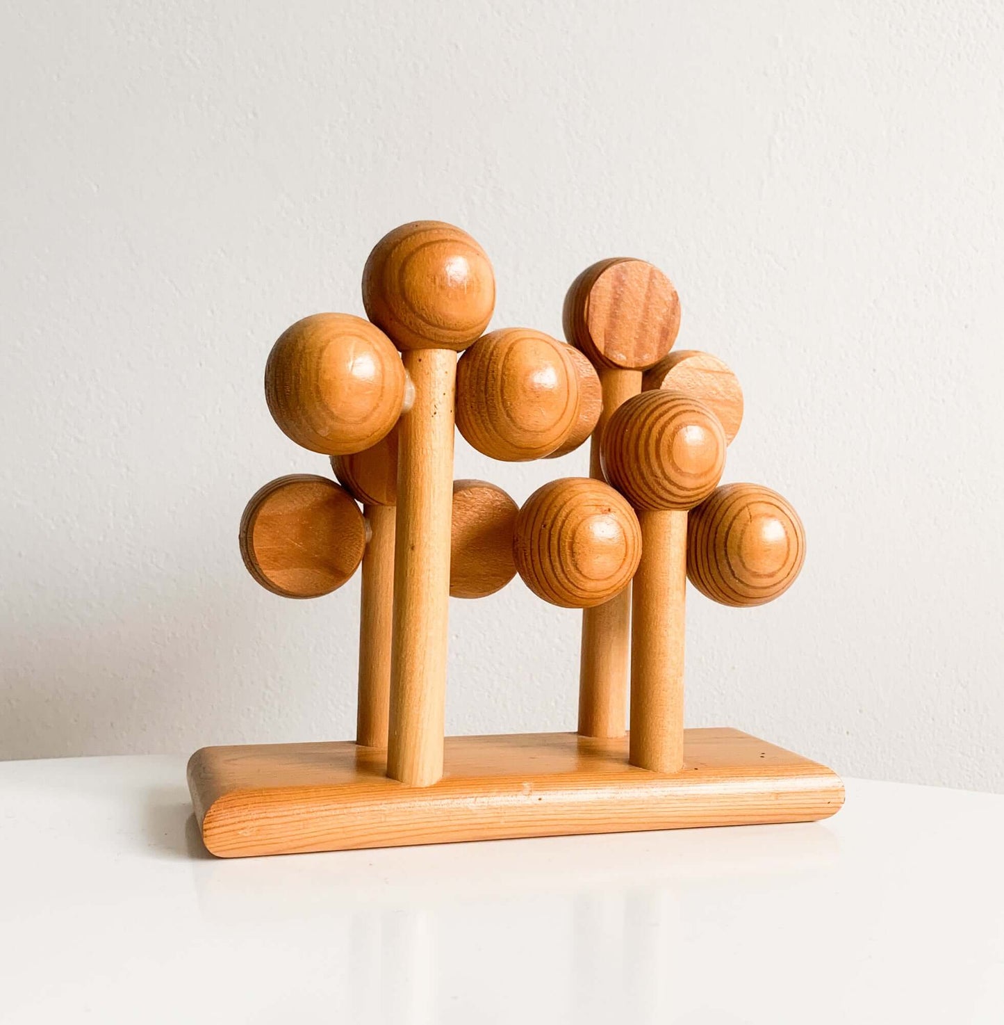 Aarikka Finland | Pine napkin holder & sculpture