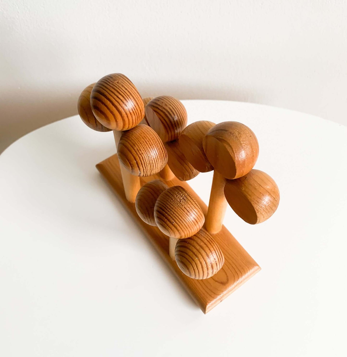 Aarikka Finland | Pine napkin holder & sculpture