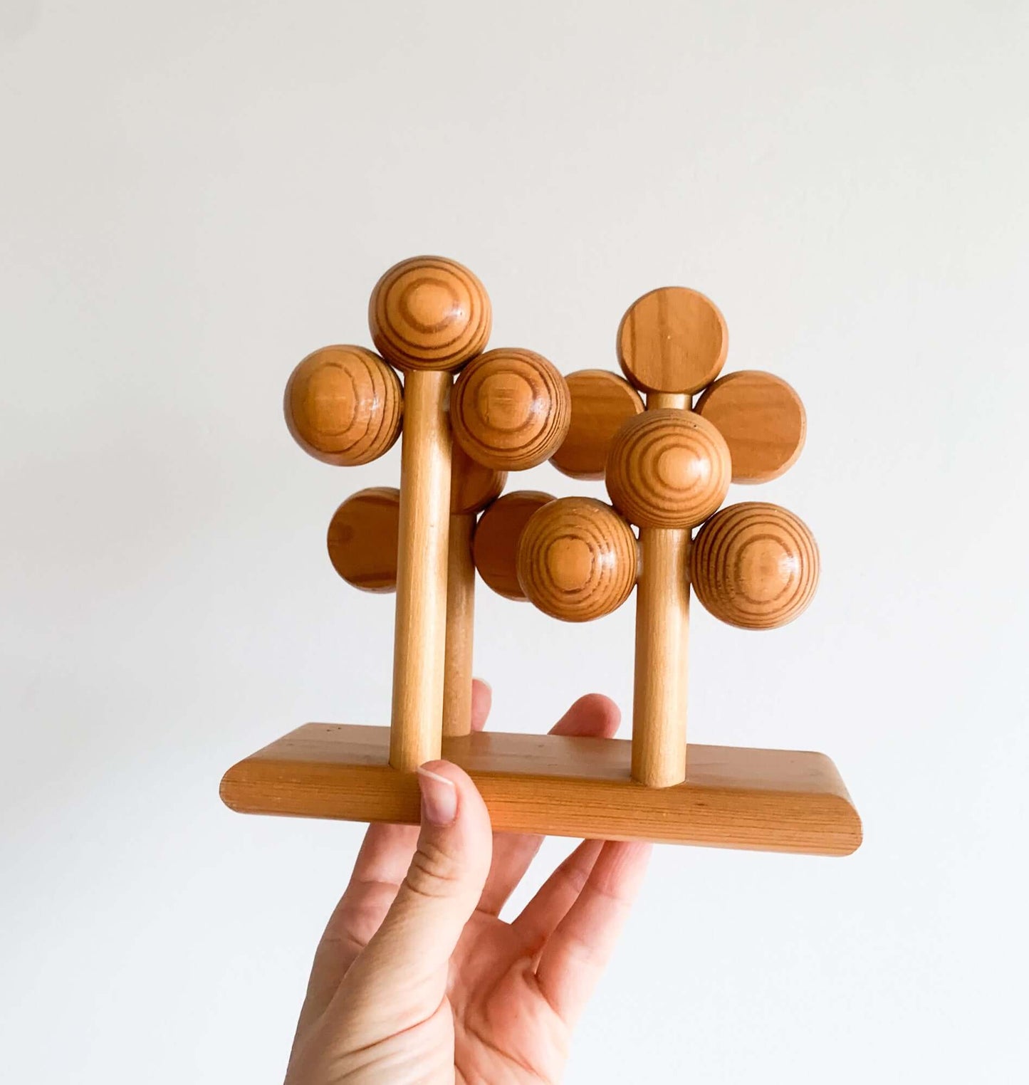 Aarikka Finland | Pine napkin holder & sculpture