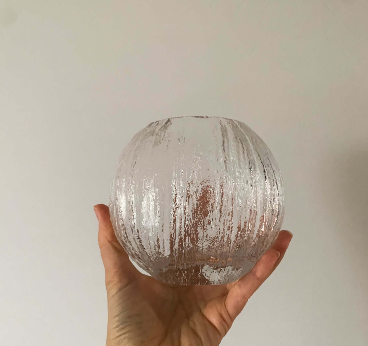 Timo Sarpaneva Iittala | Minora glass vase, signed