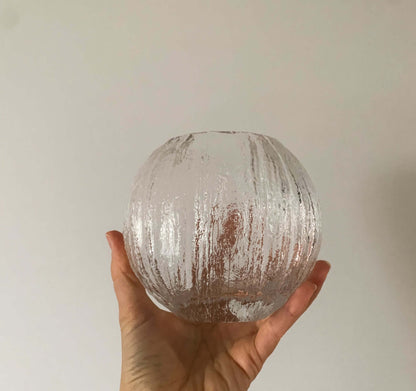 Timo Sarpaneva Iittala | Minora glass vase, signed