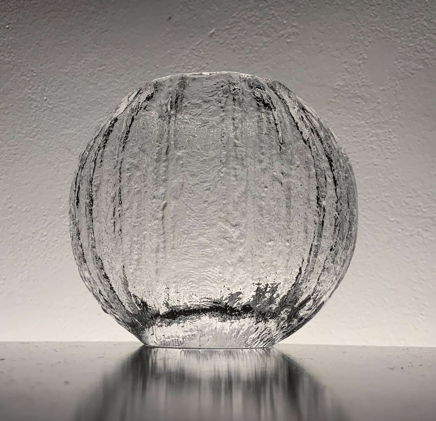 Timo Sarpaneva Iittala | Minora glass vase, signed