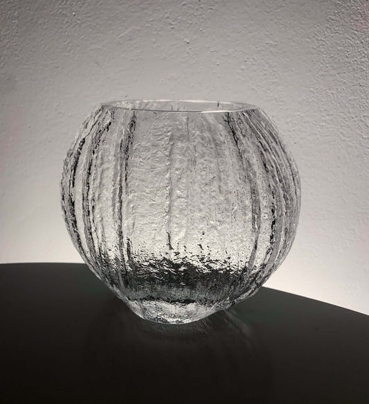 Timo Sarpaneva Iittala | Minora glass vase, signed