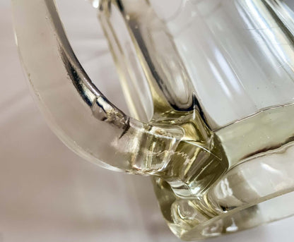 Rare Glass Mug, Crown Marked, Karhula 1930s