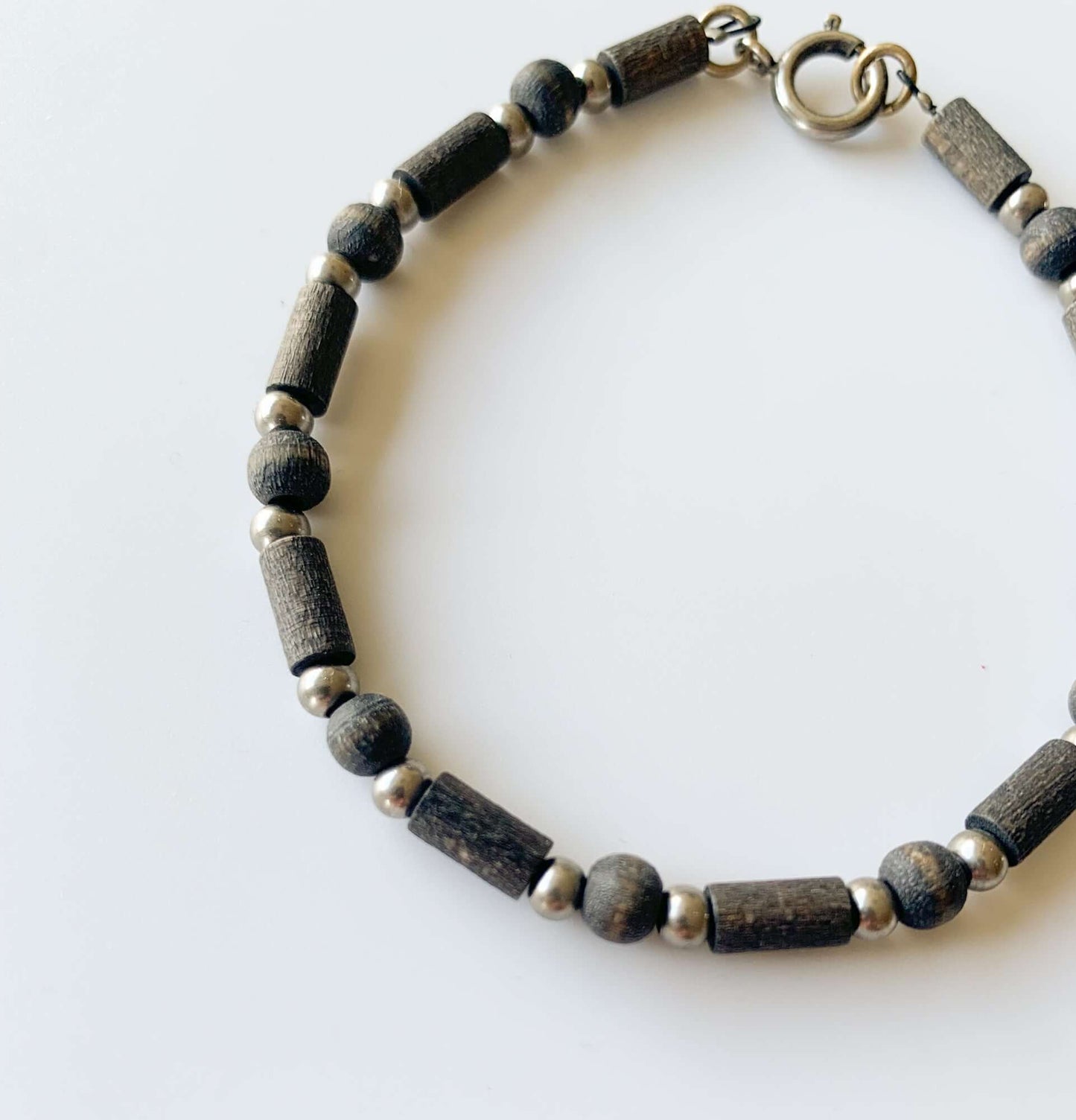 Aarikka Finland | Wooden and Metal Bracelet, Finland