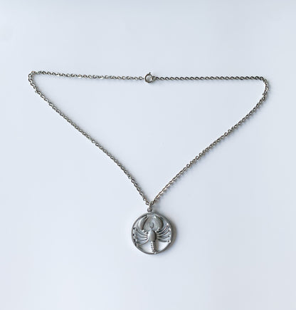 Jørgen Jensen Denmark | Pewter Cancer Pendant Necklace