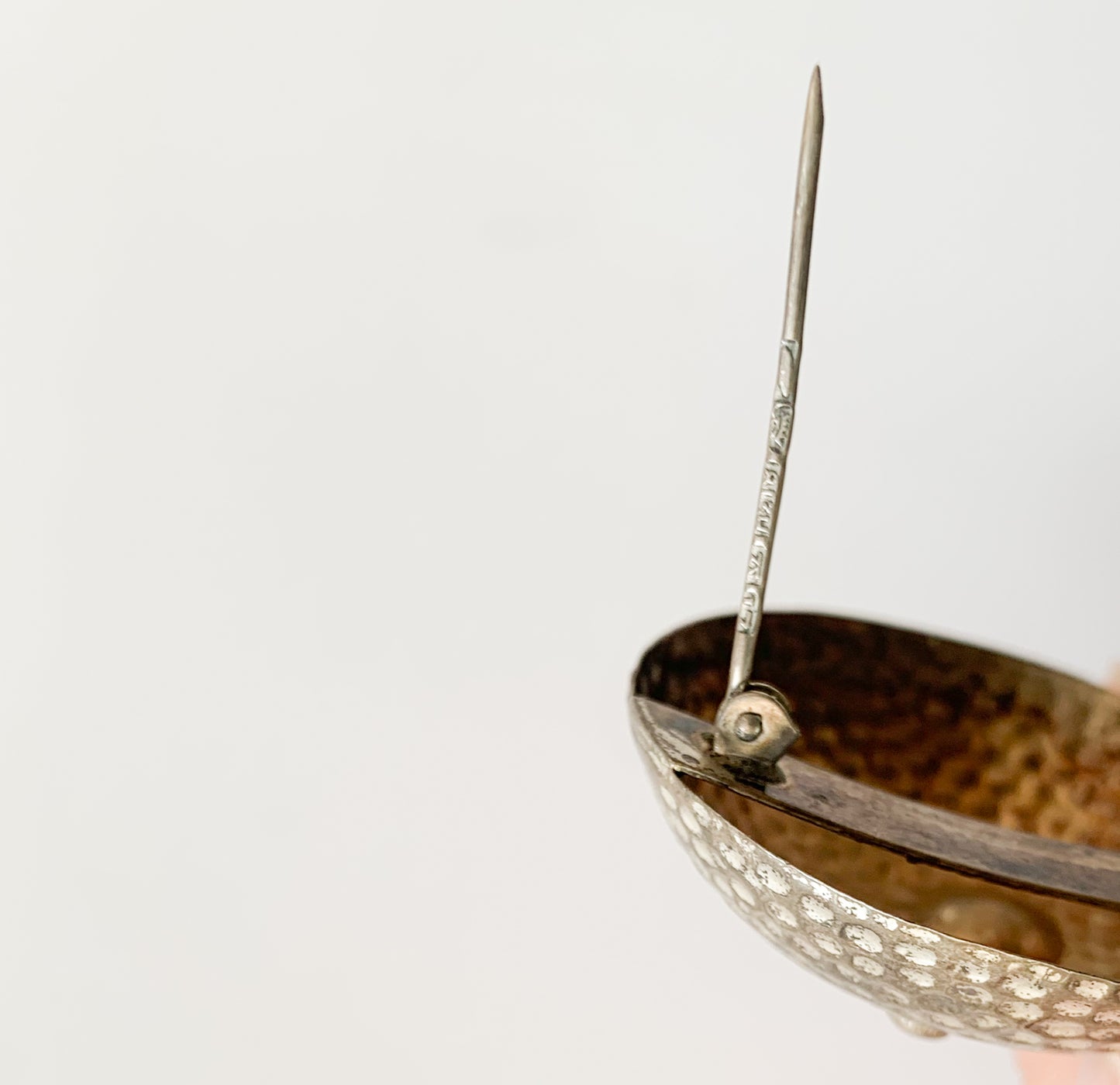 Silver Modernist Brooch, Salovaara Finland 1962 (possibly Liisa Vitali)