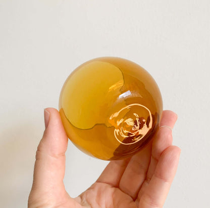 Humppila Talonpoika Amber Glasses by Pertti Santalahti | Set of 3