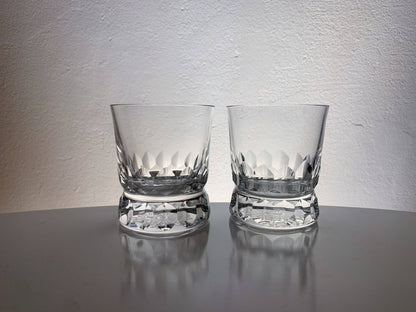 Vintage Goran Warff cut crystal glass Prince Kosta Boda Sweden