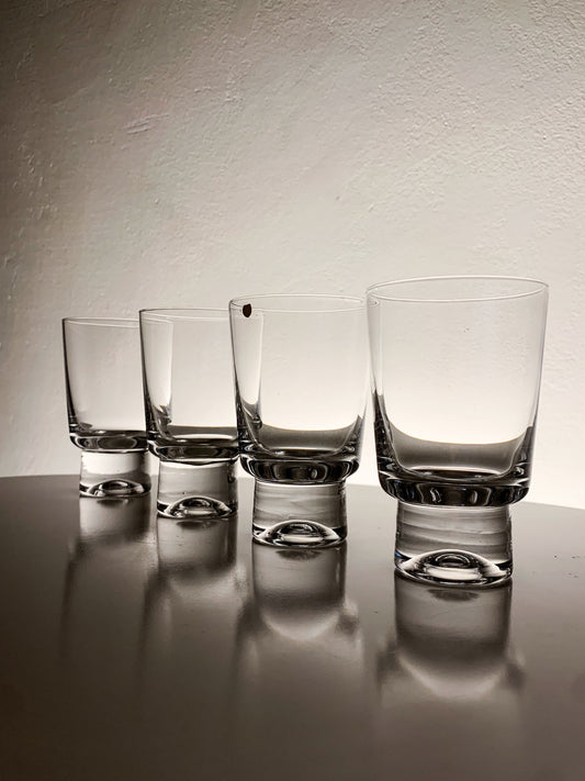 Tapio Wirkkala Iittala | 4 liquor glasses set Future series