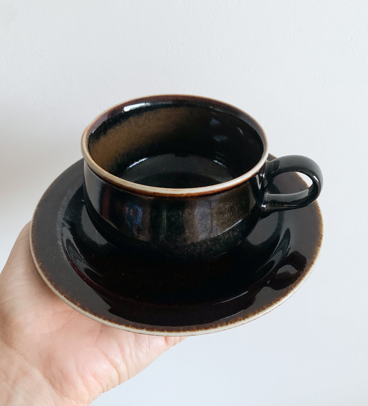 Arabia Finland | PW Tea Cup and Saucer by Peter Winquist