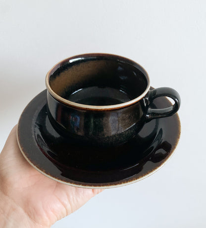Arabia Finland | PW Tea Cup and Saucer by Peter Winquist