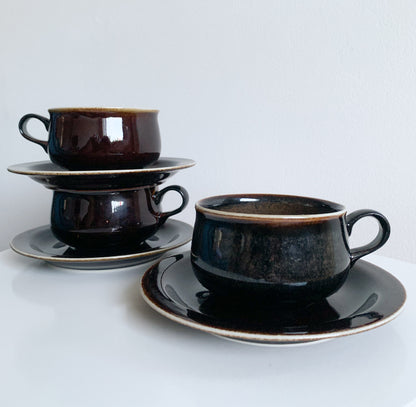 Arabia Finland | PW Tea Cup and Saucer by Peter Winquist