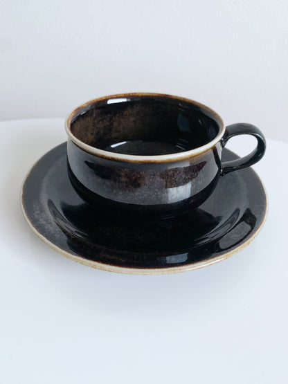Arabia Finland | PW Cofee Cup and Saucer by Peter Winquist