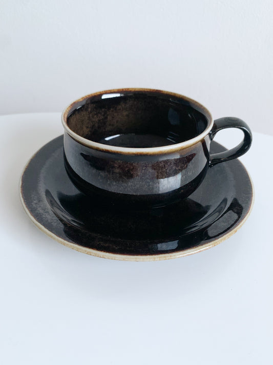 Arabia Finland | PW Cofee Cup and Saucer by Peter Winquist