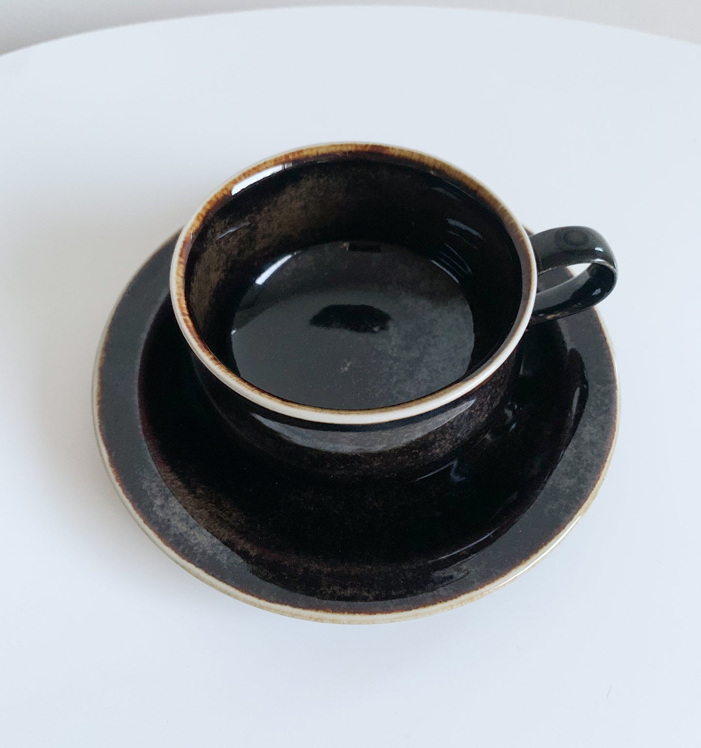 Arabia Finland | PW Cofee Cup and Saucer by Peter Winquist