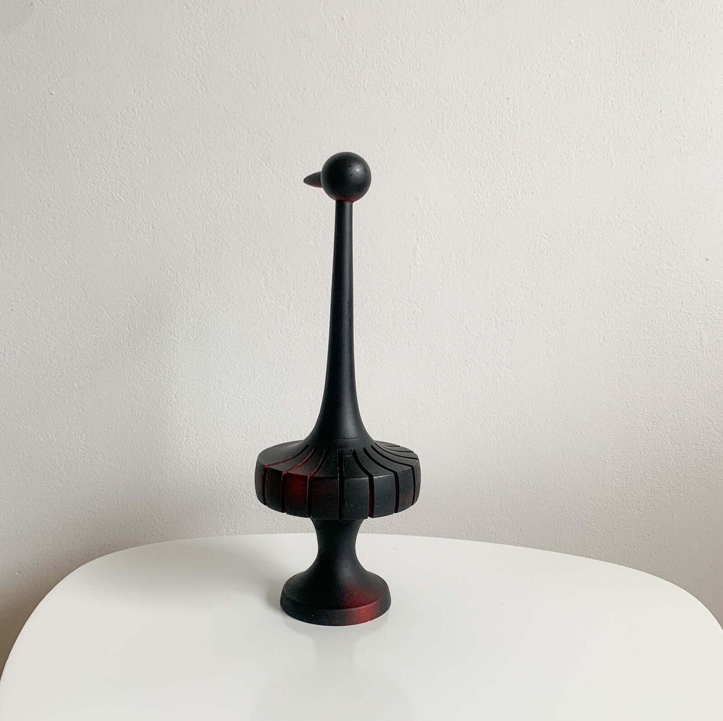 Paavo Asikainen Wooden Bird, Finland 1970s (27 cm)