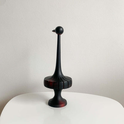 Paavo Asikainen Wooden Bird, Finland 1970s (27 cm)