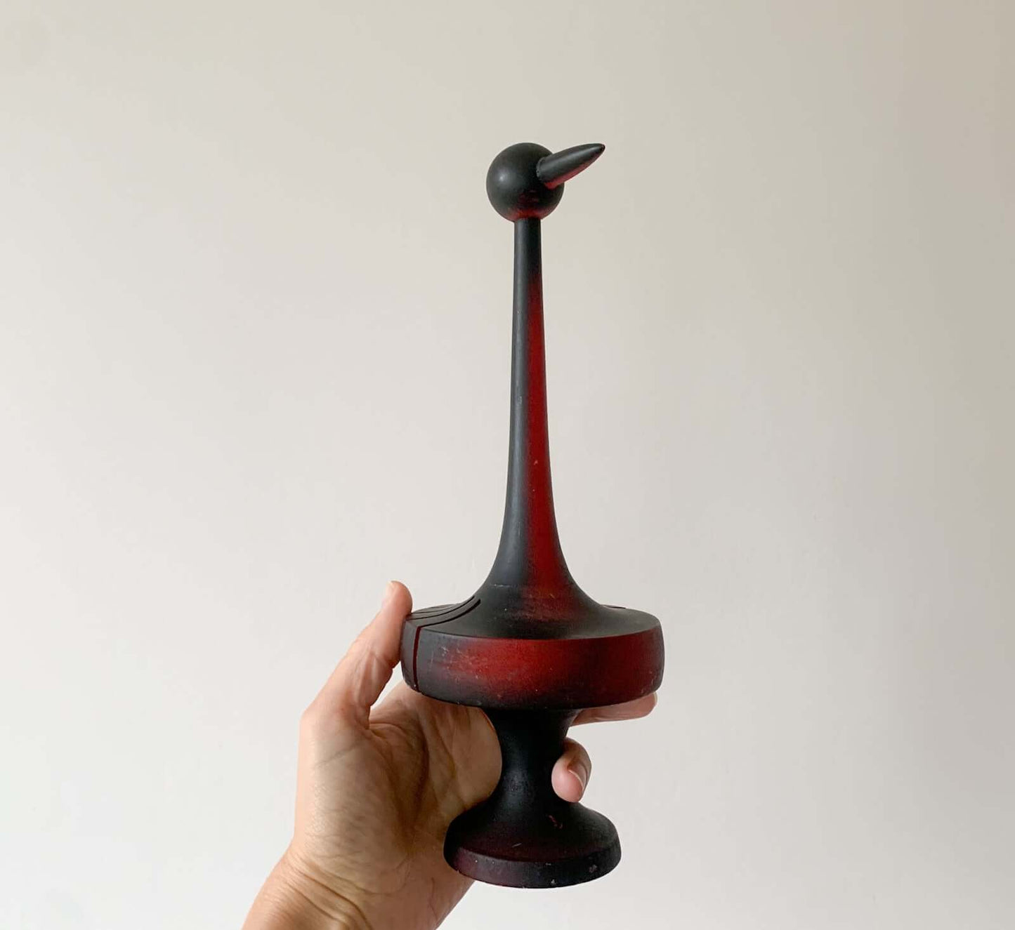 Paavo Asikainen Wooden Bird, Finland 1970s (27 cm)