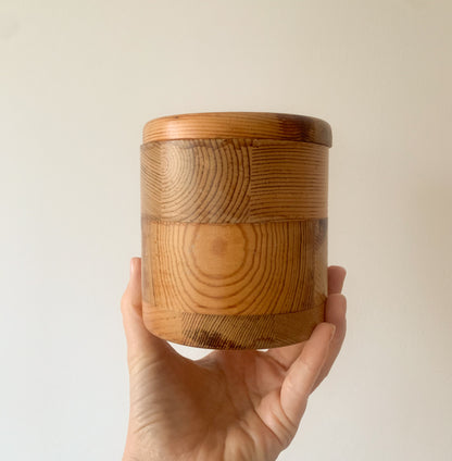 Aarikka Finland| Rare Wooden Pine Box, 1970s