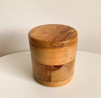 Aarikka Finland| Rare Wooden Pine Box, 1970s
