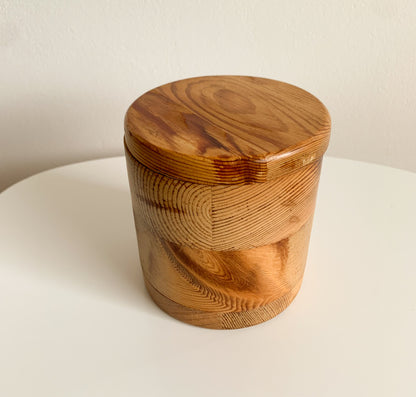 Aarikka Finland| Rare Wooden Pine Box, 1970s