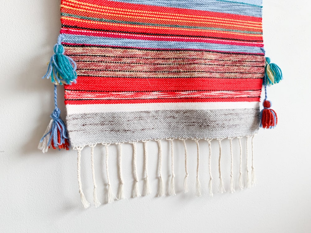 Vintage carpet natural wool Made in Finland
