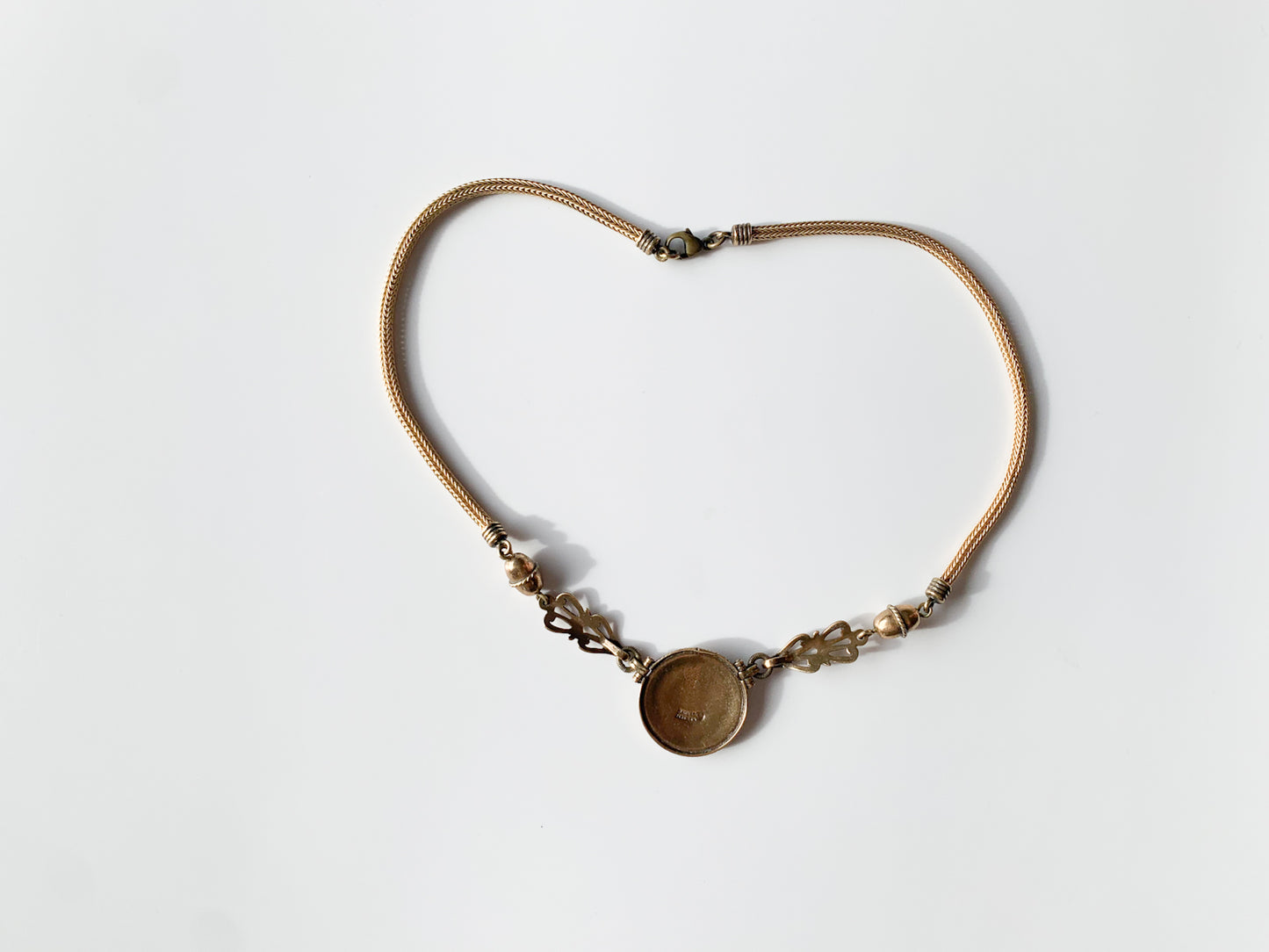 Kalevala Koru Aurinkoleijona Necklace, Bronze 42cm
