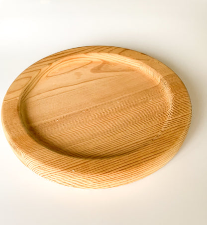 Aarikka Finland | Solid pine wood serving plate