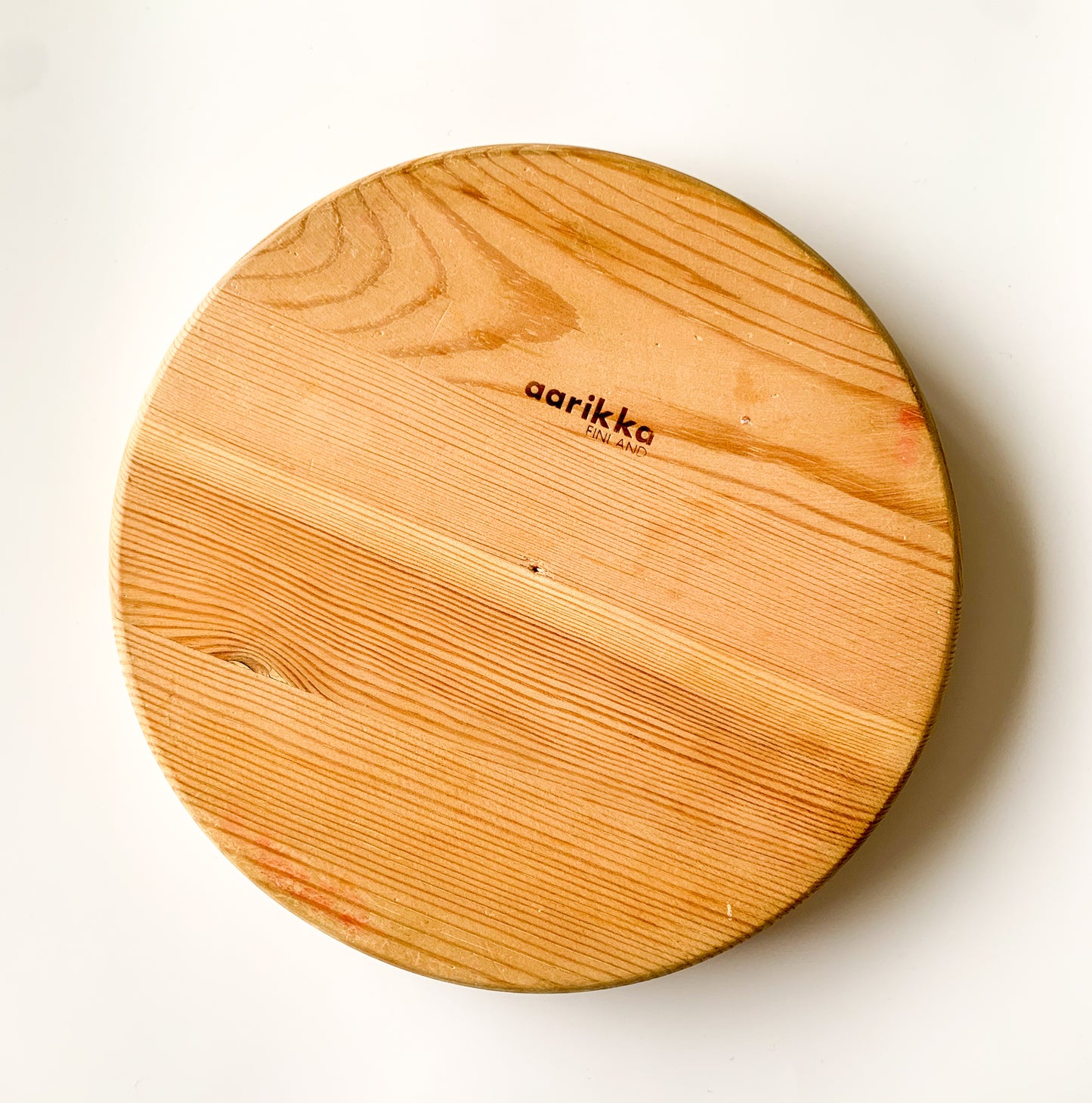 Aarikka Finland | Solid pine wood serving plate