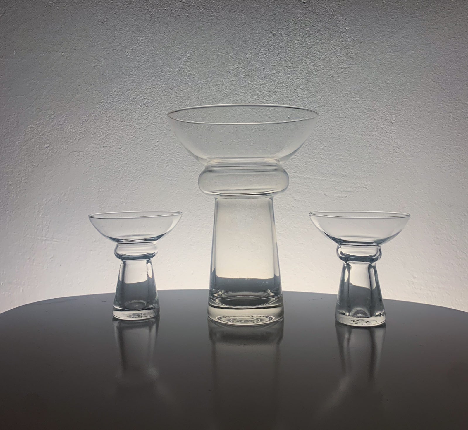 Vintage Glass Collection 1980s Style