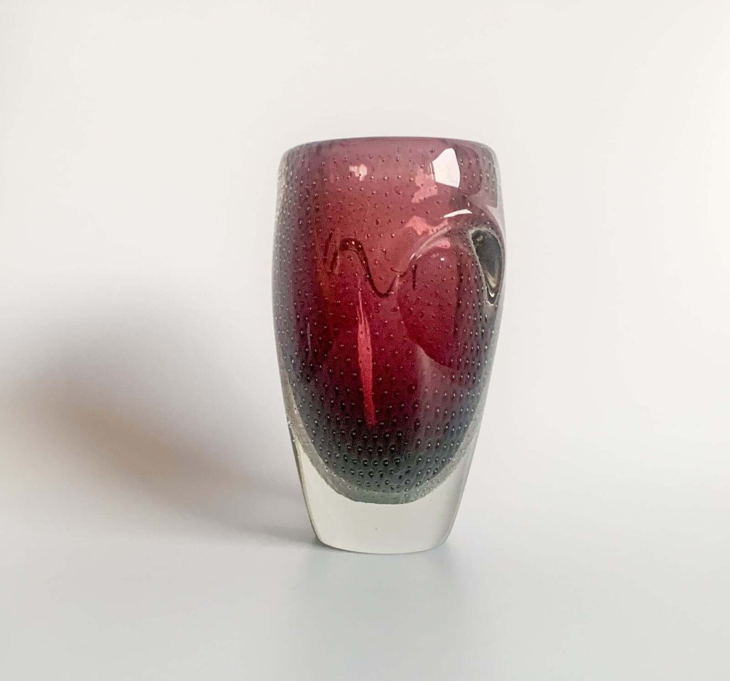 Armando Jacobino, Sommerso Bullicante Vase Artwork, Kumela Finland