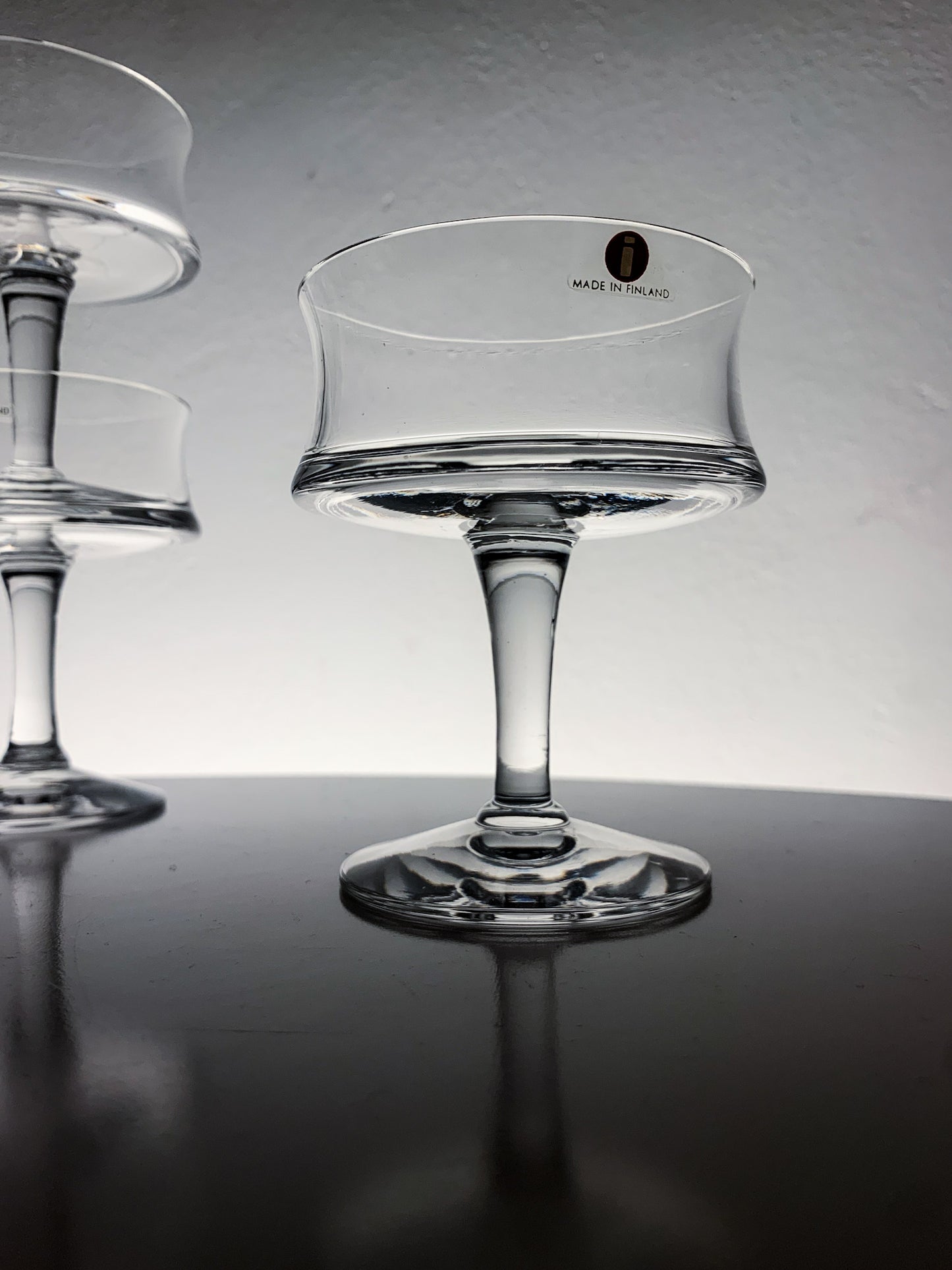 Tapio Wirkkala | Set of 6 Iittala Romantica champagne glasses